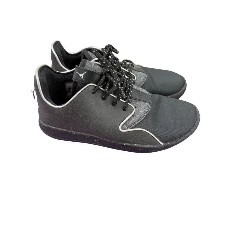 Nike Air Jordan Eclipse Holiday Black Metallic Sneakers 4 Youth